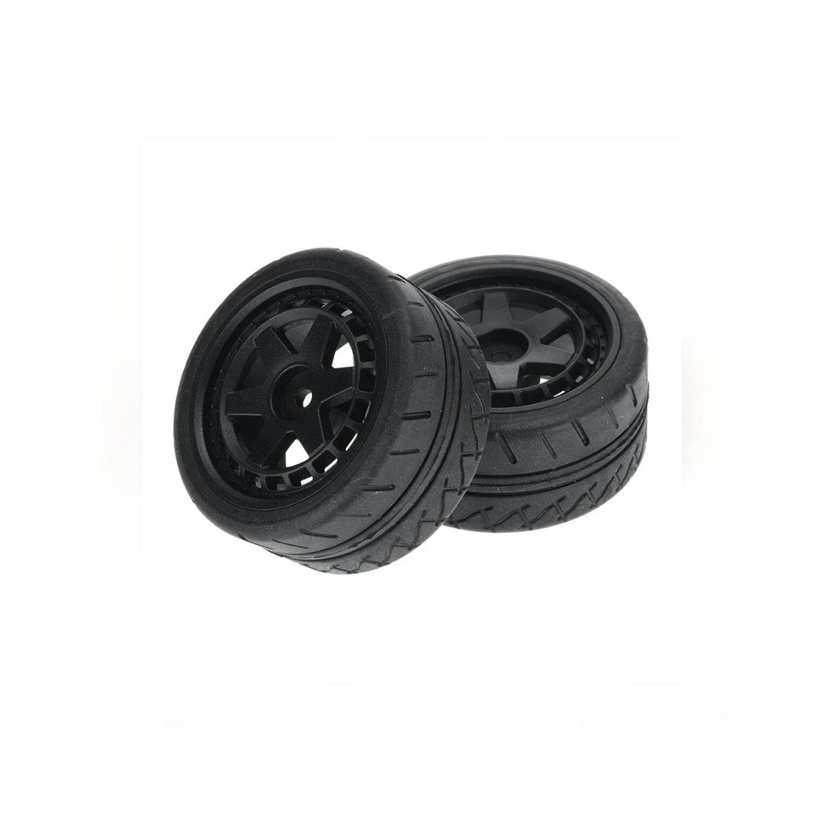 HNR H98222 Rear Wheels with Pre-Glued Tyres (2 Pack) | 9803 Werewolf / FTX EVO30