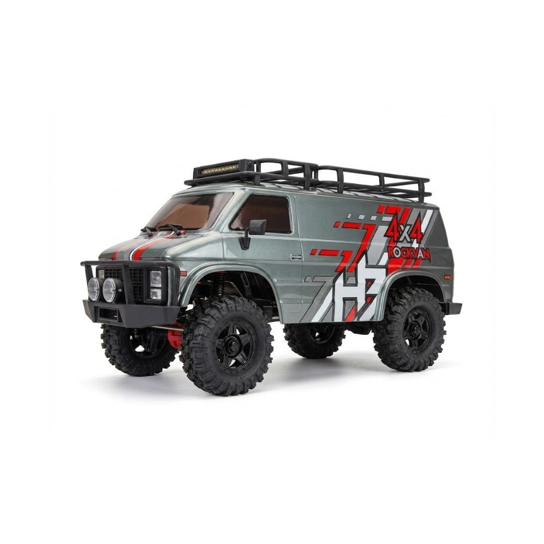 Hobbyplus CR18P EVO V2 Rock Van 1/18 4×4 RTR Trail Crawler – Grey | India