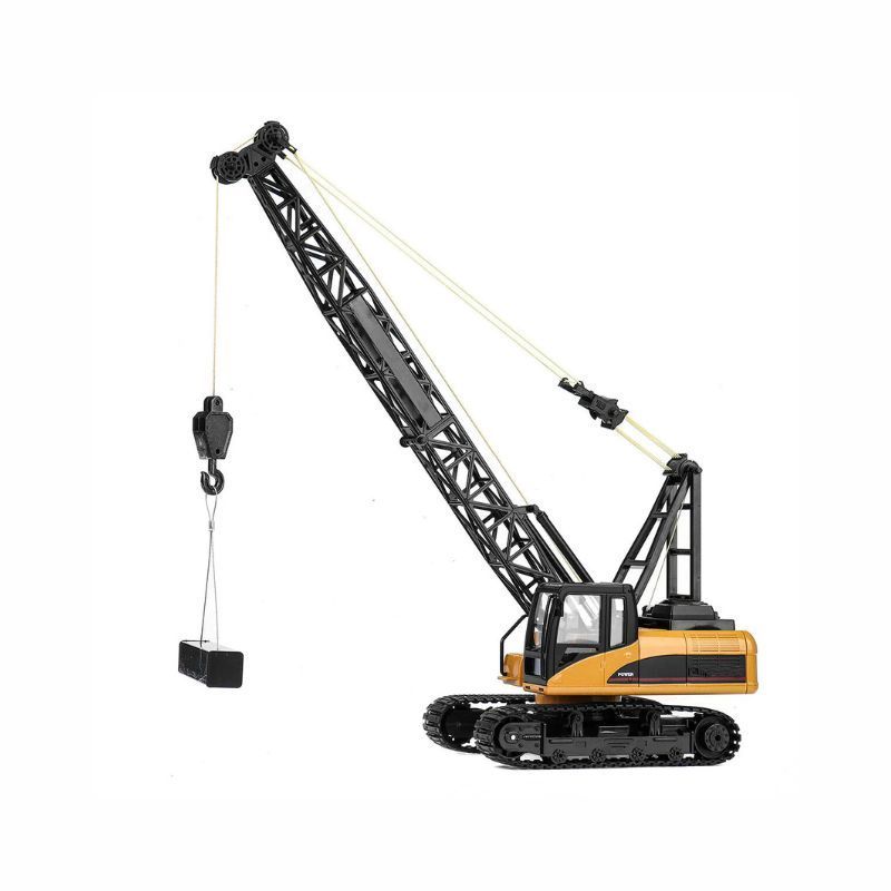 Huina 1572 RC Crawler Crane (2025) – 1:14 Scale 15CH Construction Vehicle with 680° Rotation