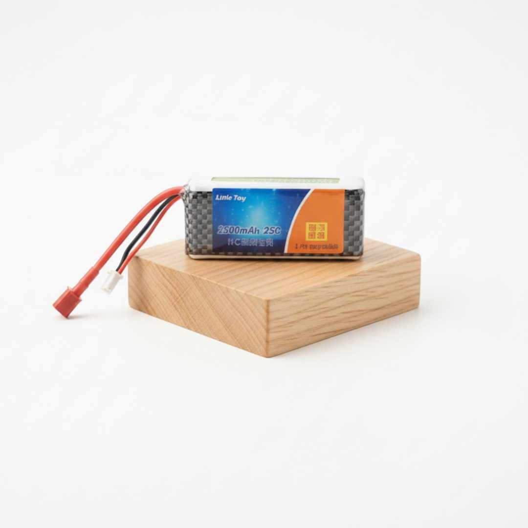 Little Tony 2500mAh 7.4V 2S 25C LiPo Battery for RC Cars – High Power Rechargeable Pack