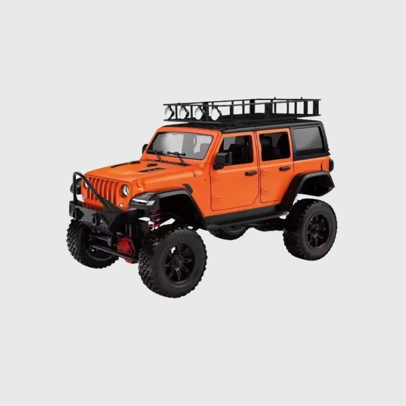 MNRC MN128 1/12 RC Crawler Jeep (Orange) – 4WD Off-Road Rock Crawler in India