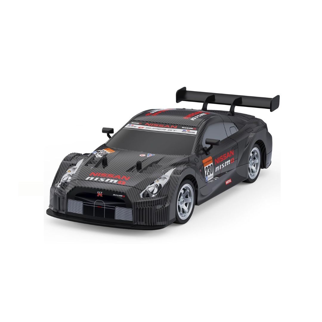 Whoosh RC Drift Car 1/16 Nissan GT-R R35 NISMO GT3 – 30KM/H 4WD Drift Car with LED Lights (India)