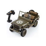 ROCHOBBY 1:6 1941 MB Scaler RS Willys Jeep RC – Green | Ultimate Scale Crawler | India