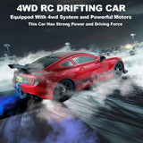 SC16A01 1/16 4WD Drift Spray Light RC Racing Car India (Red)