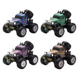 1:64 Monster Off-Road RC Truck – 2.4GHz Mini Alloy Remote Control Big Wheel Climbing Truck