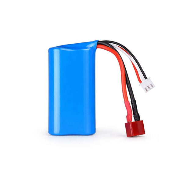 7.4V 2600mAh Li-ion Battery 15C (T Plug) – Rechargeable RC Battery Pack