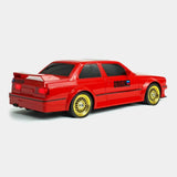 1:16 Scale 4WD Whoosh BMW E30 RC Drift Car – 30KM/H Proportional Control with LED Lights & Spare Tires