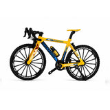 1:8 Scale Metal Die-Cast Mountain Bike Model Yellow & Black Collectible Bicycle | India