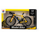 1:8 Scale Metal Die-Cast Mountain Bike Model Yellow & Black Collectible Bicycle | India