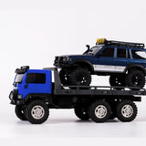 Hobbyplus CR18P Arktos 6×6 RTR RC Crawler – 1/18 Scale 6WD Trail Truck with Winch & LED Lights (Blue) | India