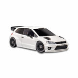 LDRC LD2801 Polo 1/28 Scale 4WD RC Drift Car – High-Speed Mini Drift Racer (White & Blue)