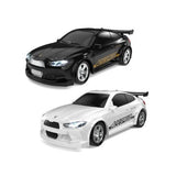 FAYEE FQD25 BMW 1:64 4WD Mini RC Drift Car – High-Speed Desktop Racer (White / Black)