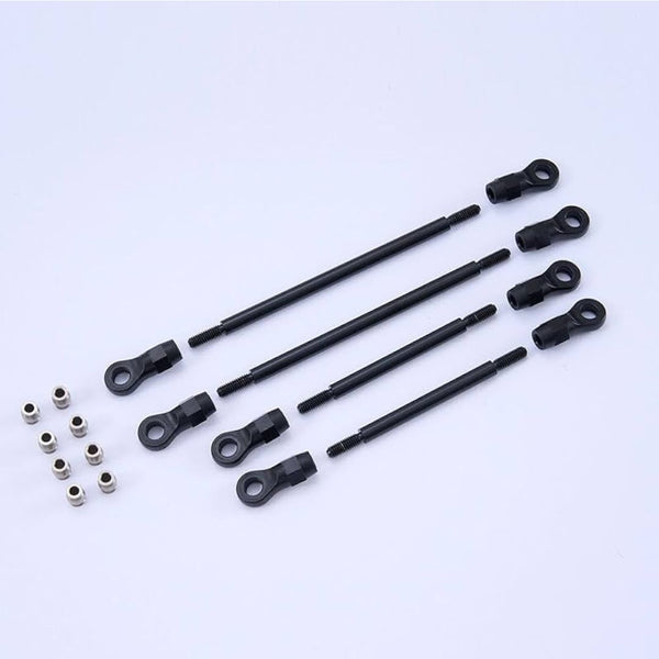 FMS FCX10 Front Rod Set for K5, LC80, PRO LC80 & Discovery/Range Rover/Defender 110
