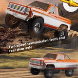 FMS FCX10 Chevrolet K5 Blazer RS 1:10 RC Crawler – Licensed 4WD Scale Truck (Orange) | India