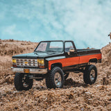 FMS FCX18 Chevrolet K10 V2 1/18 Scale RTR 4WD RC Rock Crawler – Black