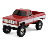 FMS FCX18S Chevrolet K10 V2 1/18 Scale RTR 4WD RC Rock Crawler – Red