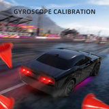 Fayee FQD10 Hellcat RedEye Dodge Challenger – 1/20 Scale 4WD Indoor RC Drift Car with Gyroscope