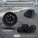 Fayee FQD10 Hellcat RedEye Dodge Challenger – 1/20 Scale 4WD Indoor RC Drift Car with Gyroscope