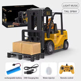 1:24 Forklift Truck RC Car – Remote Control Engineering Vehicle with Spray & Sound Effects India