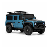 HB Toys Land Rover Defender R4306 1/43 Scale 4WD RTR Mini RC Crawler with APP Control – Blue