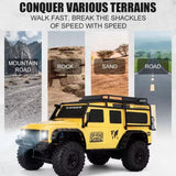 HB Toys ZP1005 1:10 RC Offroad Trail Truck – 4WD Rock Crawler with LED Lights India