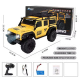 HB Toys ZP1005 1:10 RC Offroad Trail Truck – 4WD Rock Crawler with LED Lights India