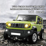 HG HG4-53 Pro TRASPED 1/16 4WD RC Car – Licensed Suzuki Jimny Rock Crawler India (Green)