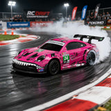 HStar D43-01Q13 Roxy Porsche 911 GT3 R 1/43 4WD RC Drift Car with Gyro & LED Lights | India
