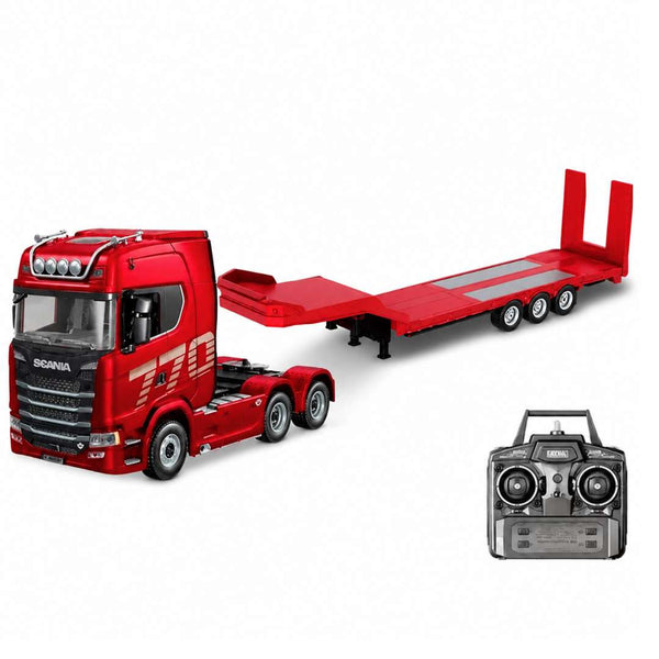 HUINA 1501 770S RC Truck with 1502 Trailer 1/18 19CH Transport Truck RTR | India
