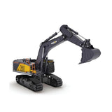 HUINA 1592 RC Excavator 1:14 Scale – 22 Channel Semi-Alloy Construction Crawler with Lights & Sound