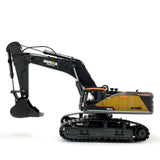 HUINA 1592 RC Excavator 1:14 Scale – 22 Channel Semi-Alloy Construction Crawler with Lights & Sound