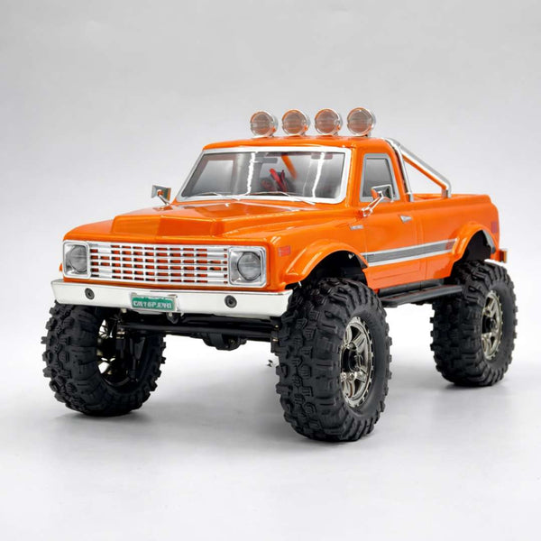 Hobby Plus CR18P EVO V2 Convoy 1:18 4WD RC Crawler – 2-Speed Trail Truck (Orange) | India