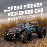 Hongwang HW8806 1/16 4WD RC Car – 35km/h High-Speed Pickup Truck with LED Lights | India