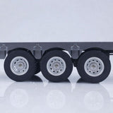 Huina 1502 73.5cm 3-Axle Semi Trailer Flatbed for Huina 1501 RC Tractor Truck | 1:18 Scale | Electric Legs & Tailboard