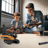 Huina 1572 RC Crawler Crane (2025) – 1:14 Scale 15CH Construction Vehicle with 680° Rotation