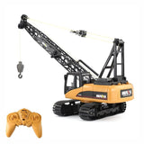Huina 1572 RC Crawler Crane (2025) – 1:14 Scale 15CH Construction Vehicle with 680° Rotation