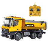 Huina 1573 1:14 Scale RC Dump Truck – 10 Channel Heavy-Duty Construction Vehicle (2025 Model | India)