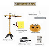 Huina 1585 12-Channel Remote Control Alloy Tower Crane 2026 Model | India