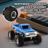 JIABAILE 3602 1/36 Mini RC Off-Road Climbing Monster Truck – 4WD, LED Lights, 2.4GHz Control (India)
