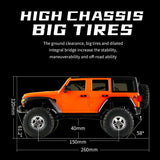 JJRC C8801 Jeep Wrangler 1/18 Scale RC Rock Crawler – 4WD Off-Road Climbing Truck with LED Lights | India