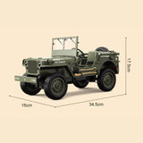 JJRC C8815 Willys Jeep RTR – 1:12 Scale 4WD Military RC Truck | Off-Road India Edition
