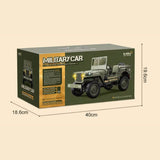 JJRC C8815 Willys Jeep RTR – 1:12 Scale 4WD Military RC Truck | Off-Road India Edition
