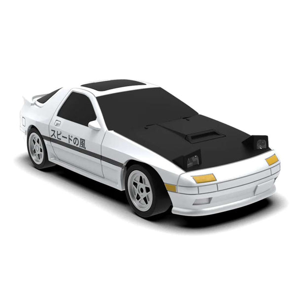 JJRC C8827 1:43 Scale 4WD Gyro RC Drift Car – Full Proportional Mini RTR Drift Racer (White)