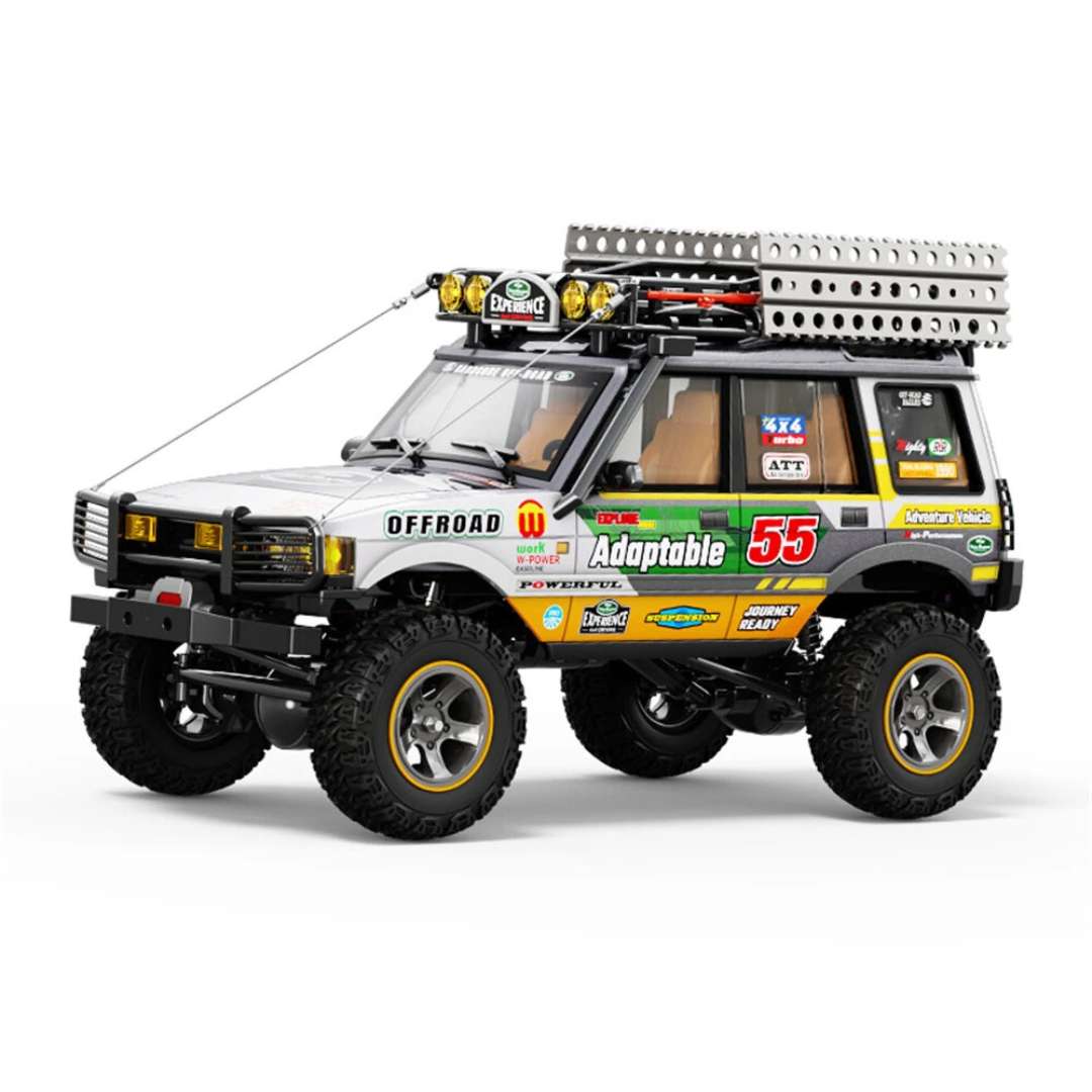 JXC LR1801 1/18 4WD RC Rock Crawler – Dual Speed Off-Road RTR Car (Green) | India