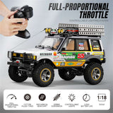 JXC LR1801 1/18 4WD RC Rock Crawler – Dual Speed Off-Road RTR Car (Green) | India