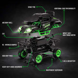 Korzi Apex Drive K-01 1:16 4WD RC Car – 25km/h All-Terrain Drift Machine (BIS Certified)