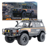 FMS 1/10 Toyota Land Cruiser 80 RS Brushless Expedition Crawler – Black Edition | India