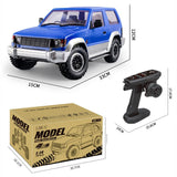 LDRC LD1297 – 1/14 Scale Pajero-Style RC Rock Crawler (White & Blue)