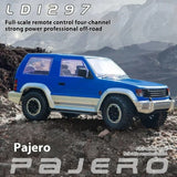 LDRC LD1297 – 1/14 Scale Pajero-Style RC Rock Crawler (White & Blue)