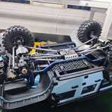 MJX H8P H8E H8H H8H+ Metal Chassis Armor Skid Plate Set for 1/8 RC Crawler | India
